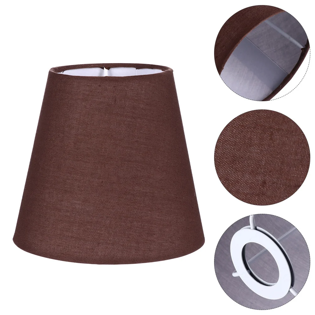 

3pcs Elaborate Cloth Lampshades Exquisite Lamp Covers Home Lamp Accessories