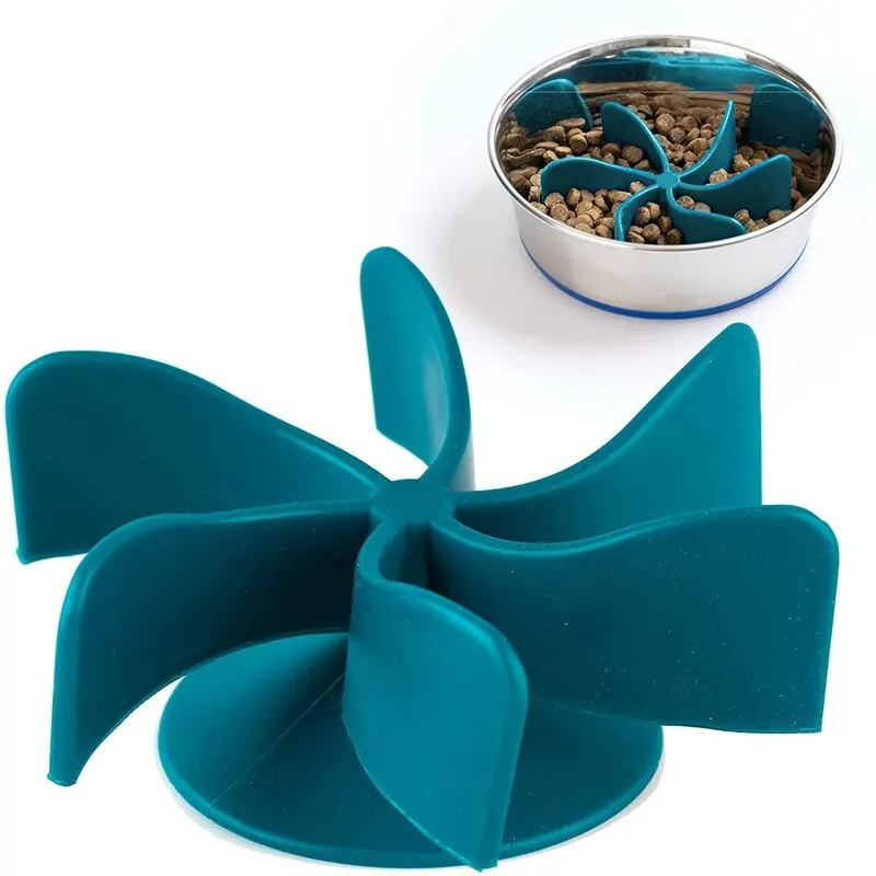 

Spiral Slow Feeder Insert Turn Almost Any Dog Bowl Or Dog Dish Into A Slow Feeder Dog Bowl Lick Mat For Dogs