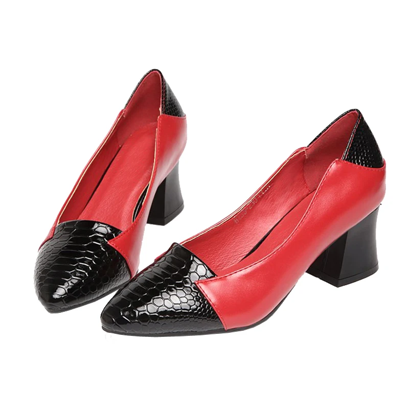 Новинка 2018 модные женские туфли разных цветов на высоком каблуке вечерние с