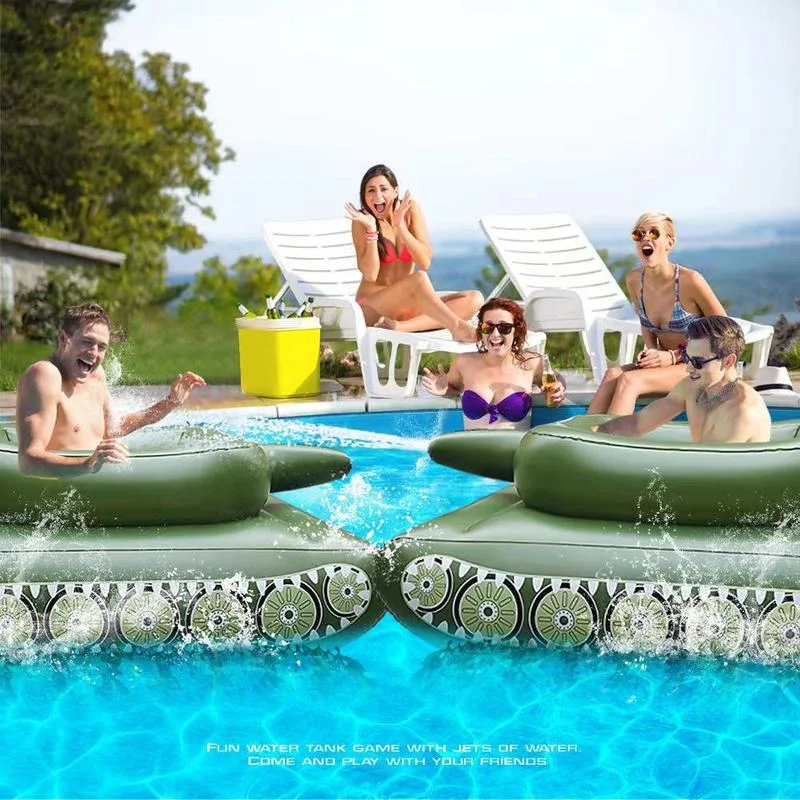 

Inflatable Tank Swimming Ring Water Jet Swimming Pool Swimming Pool Tank Water Jet Ring Parent-child Water Sports Swimming Ring