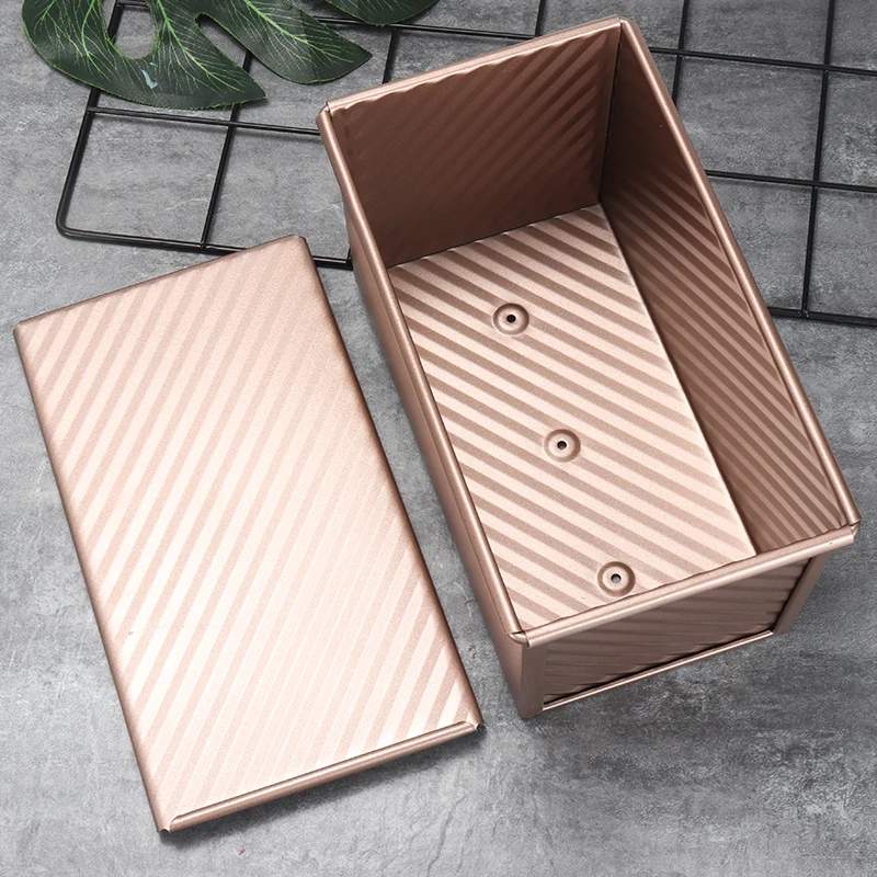 1 шт. 450 г тостов форма для коробка с крышкой антипригарным покрытием из