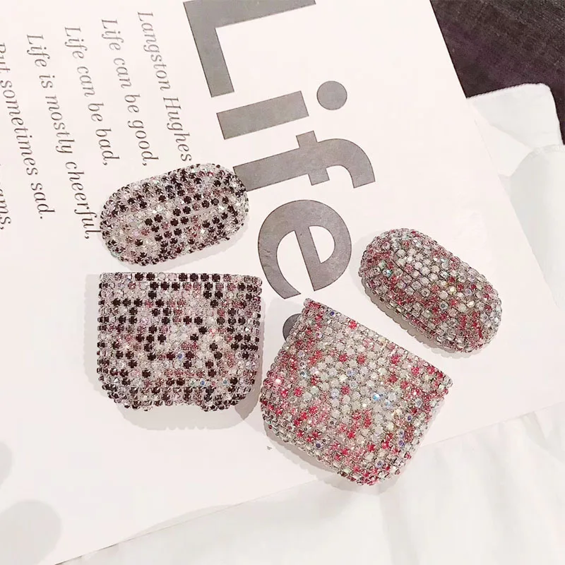 Роскошный 3D Блестящий цветной жесткий пластиковый Bluetooth беспроводной чехол для