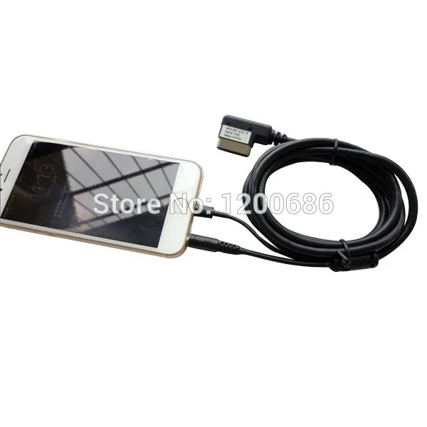 AMI 3 5 мм Mini Jack интерфейс AUX MDI кабель для Mercedes Benz iPhone 5S 6 Plus |