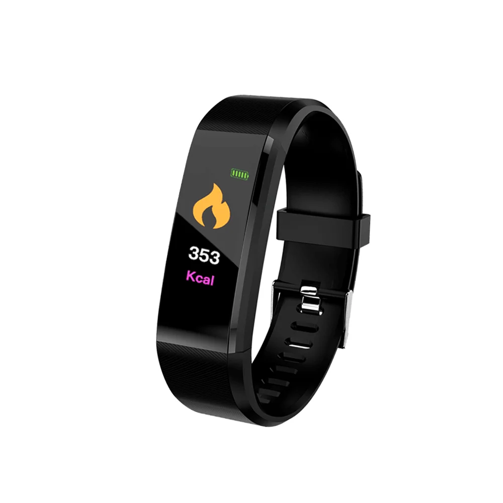 Смарт-часы MotionFit 115 Plus с Bluetooth водонепроницаемый фитнес-трекер монитором