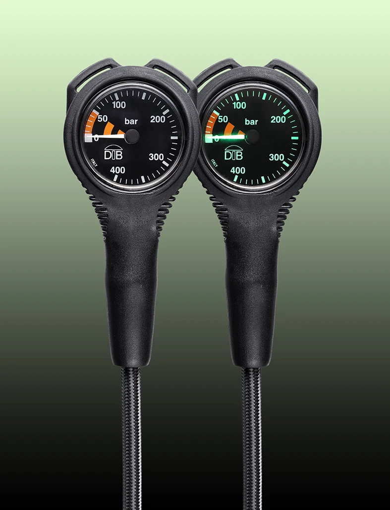 

Cy Luminous Pressure Gauge Single Connection Meter Barometer