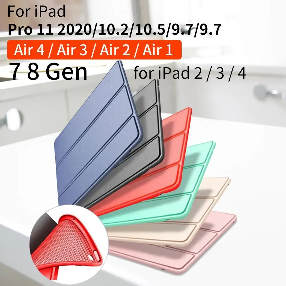 

For iPad Air 2 Case Air 4 Case Funda iPad 10.2 Pro 11 2020 2 3 4 for iPad 7th 8th Generation Case Air 3 10.5 Mini 5 2 3 4 Capa