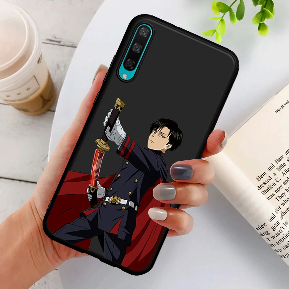 

Hot Anime Attack on Titan Manga Levi TPU Phone Case For Huawei Honor 20 30 Lite 8 9 10Lite 8X 8C 9X V20 10i 20i 8S 8A 30 Pro 30S