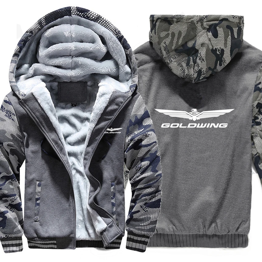 Goldwing GL1800 1500 толстовки зимняя камуфляжная куртка с рукавами мужские флисовые толстовки Goldwing