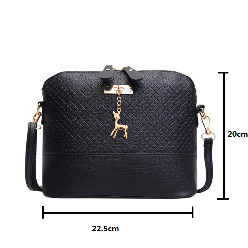 Женские сумки-мессенджеры модная мини-сумка с оленем игрушкой в форме ракушки