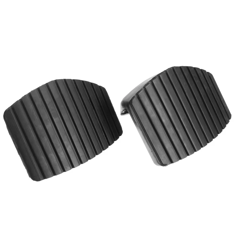 1 пара автомобильных резиновых тормозных колодок черные противоскользящие