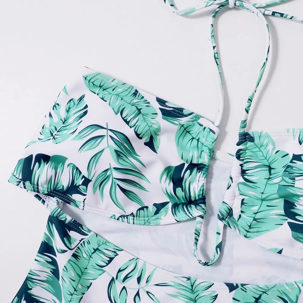 

2022 new sexy women's Bikini Set solid beach swimsuit