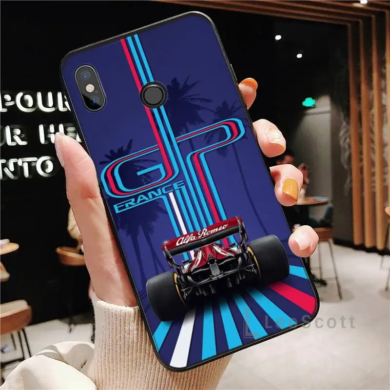 

Formula 1 F1 Painted cAR Phone Case For Xiaomi Redmi Note 4 4x 5 6 7 8 pro S2 PLUS 6A PRO Cover Funda Shell Coque