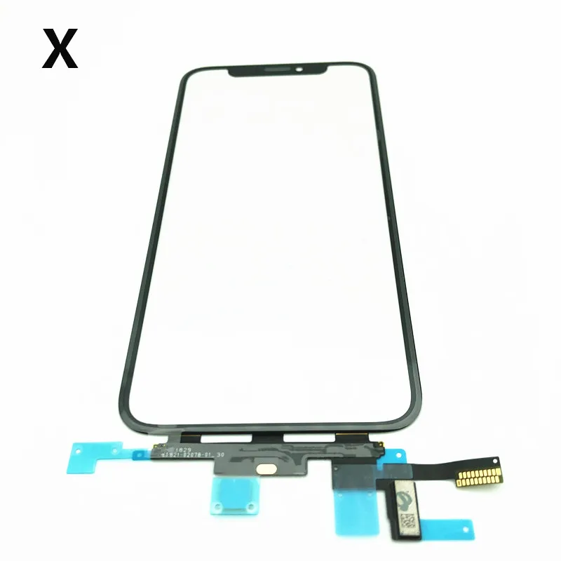 Стеклянный сенсорный экран для Iphone X не работающее решение фиксации 100% TP ЖК