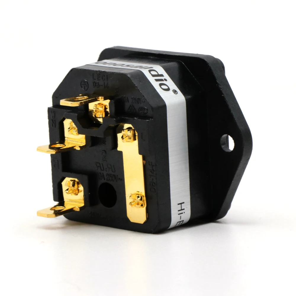 Monosaudio IF76G плавленый IEC разъем/разъем золото(G) покрытием