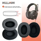 NullMini Запасные подушечки для наушников для Fostex T50RP,T50RO-MK3,TR-X00 лилового, T20RP-MK3,T40RP-MK3 с кожаными рукавами для девочек наушники наушник