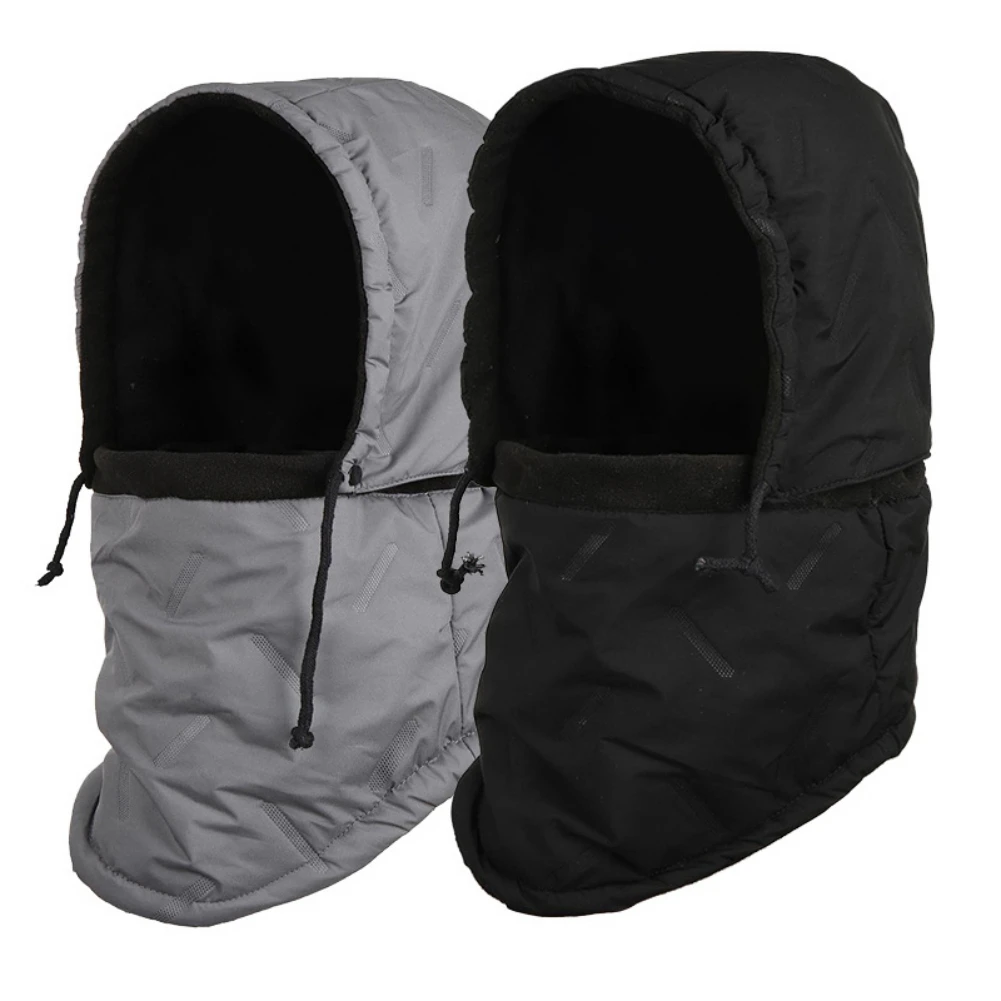 

Winter Warm Beanies Hats Men Skull Bandana Neck Warmer Balaclava Face Warming Cap Unisex Scarf Cap Cycling Windproof Ski Hat