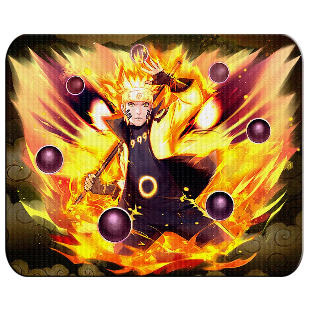 MERCHANDMANIA NARUTO AURA Fox средний коврик девять хвостов для компьютера или ноутбука