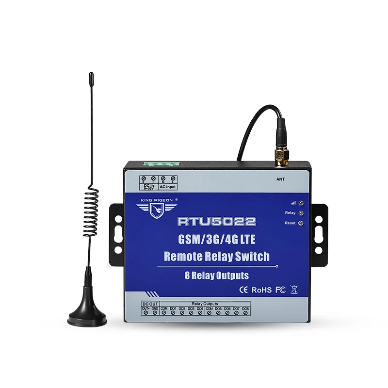 RTU5022 GSM переключатель 3G 4G пульт дистанционного управления SMS управлением с 8