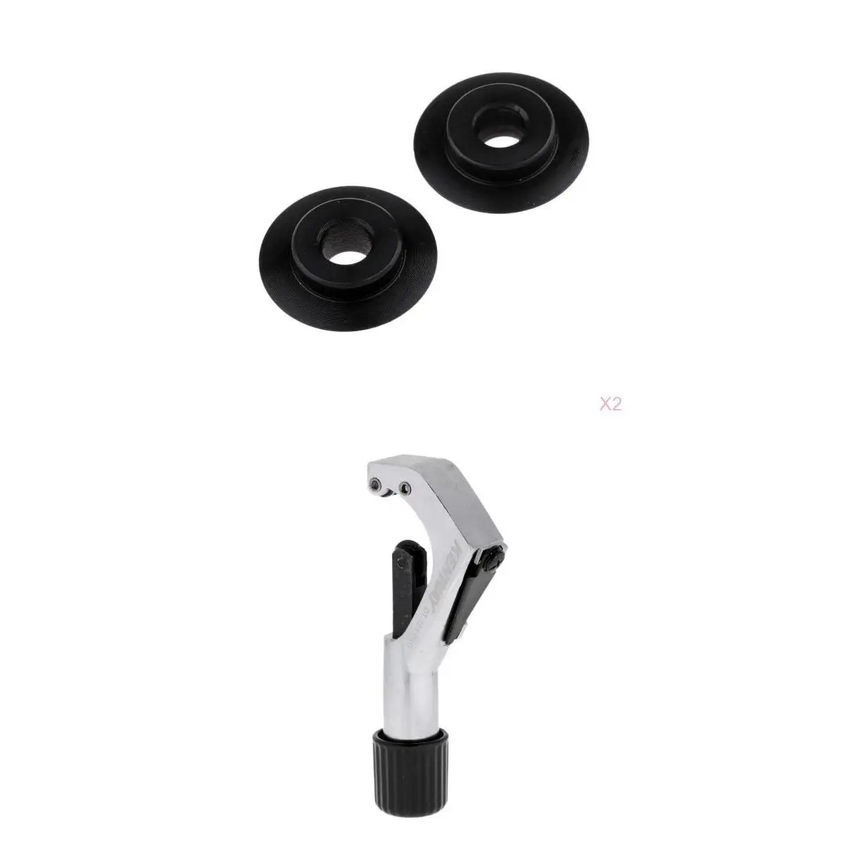 Велосипедная труба и резак 4 запасных колеса диск замена черный | Спорт