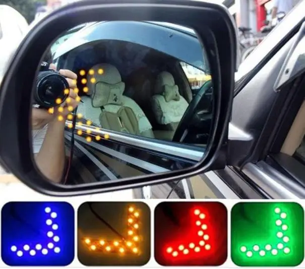 2020 новые 14 SMD СВЕТОДИОДНЫЙ стрелка Панель для автомобиля зеркало заднего вида