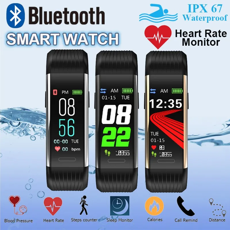 Спортивный смарт-браслет Nennbo R1 фитнес-трекер водонепроницаемые браслеты