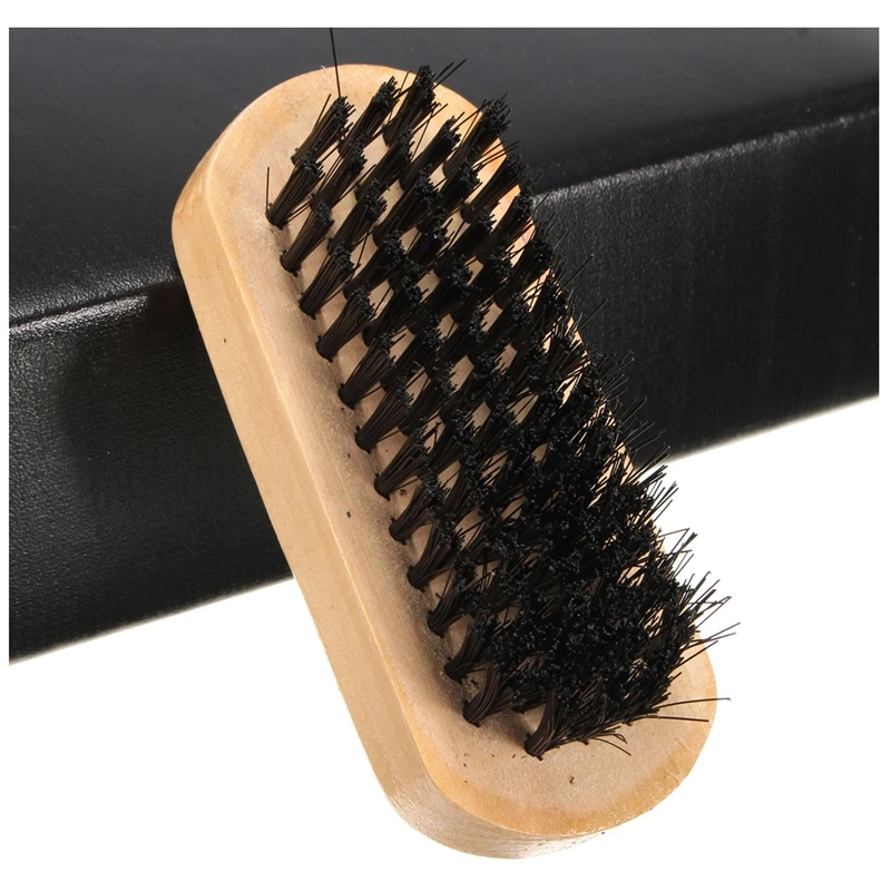 

Shoe Shine Care Kit Black & Neutral Polish Brush Set for Boots Shoes Sneakers