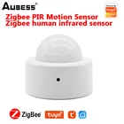 Датчик движения Zigbee 3,0 Tuya с пассивным ИК датчиком и шлюзом