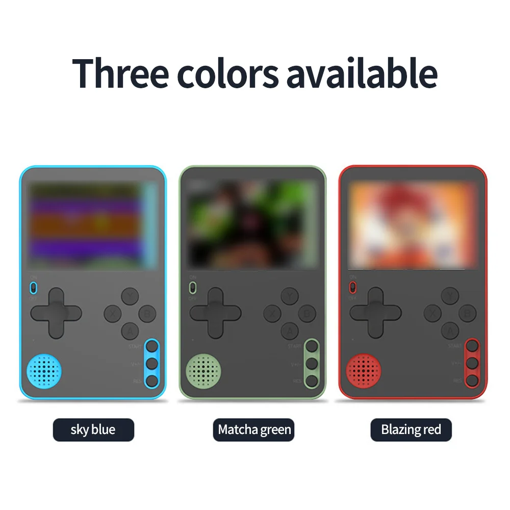 

Ultra Thin Handheld Video Game Console Portable Game Player Built-in 500 games Retro Gaming Console consolas de jogos de