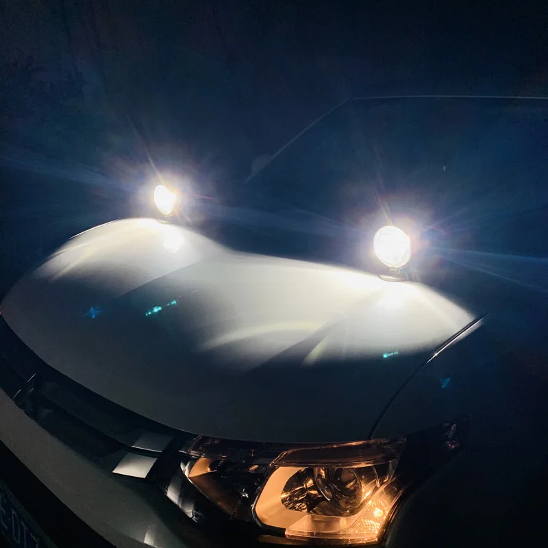 12V/24V 55Вт HID ксеноновая Автомобильная лазерная головка светильник s пятно Hi луч