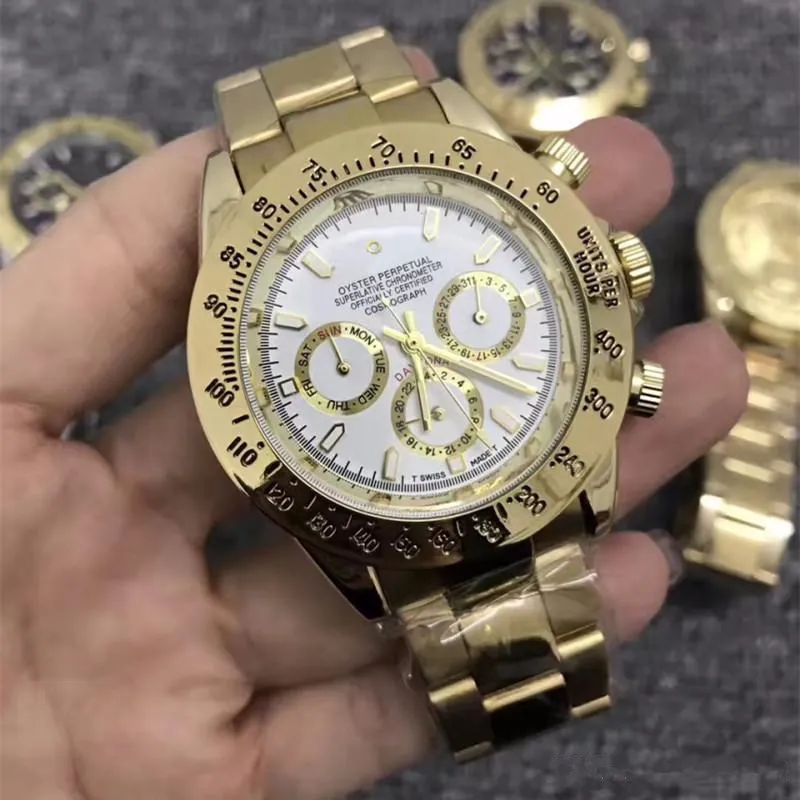 Все циферблаты Топ Брендовые мужские часы с автоматическим подзаводом