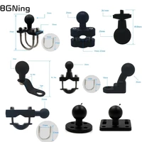 25mm 1inch ball head adapter m6 m8 m10 thread 14 screw for ram mounts motorcycle bike riding action cameras phone clip bracket