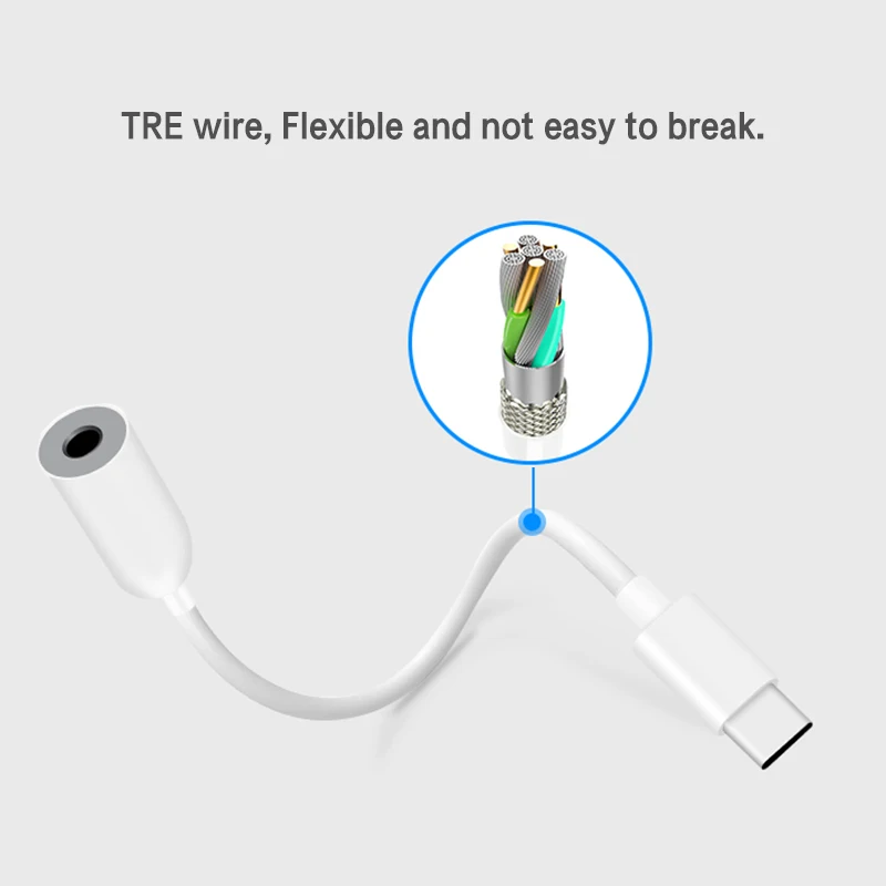 Аудиокабель для наушников с разъемом USB Type-C 3 5 мм | Мобильные телефоны и