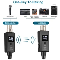 wireless microphone system rechargeable transmitter receiver for dynamic microphones wireless guitar audio transmission system