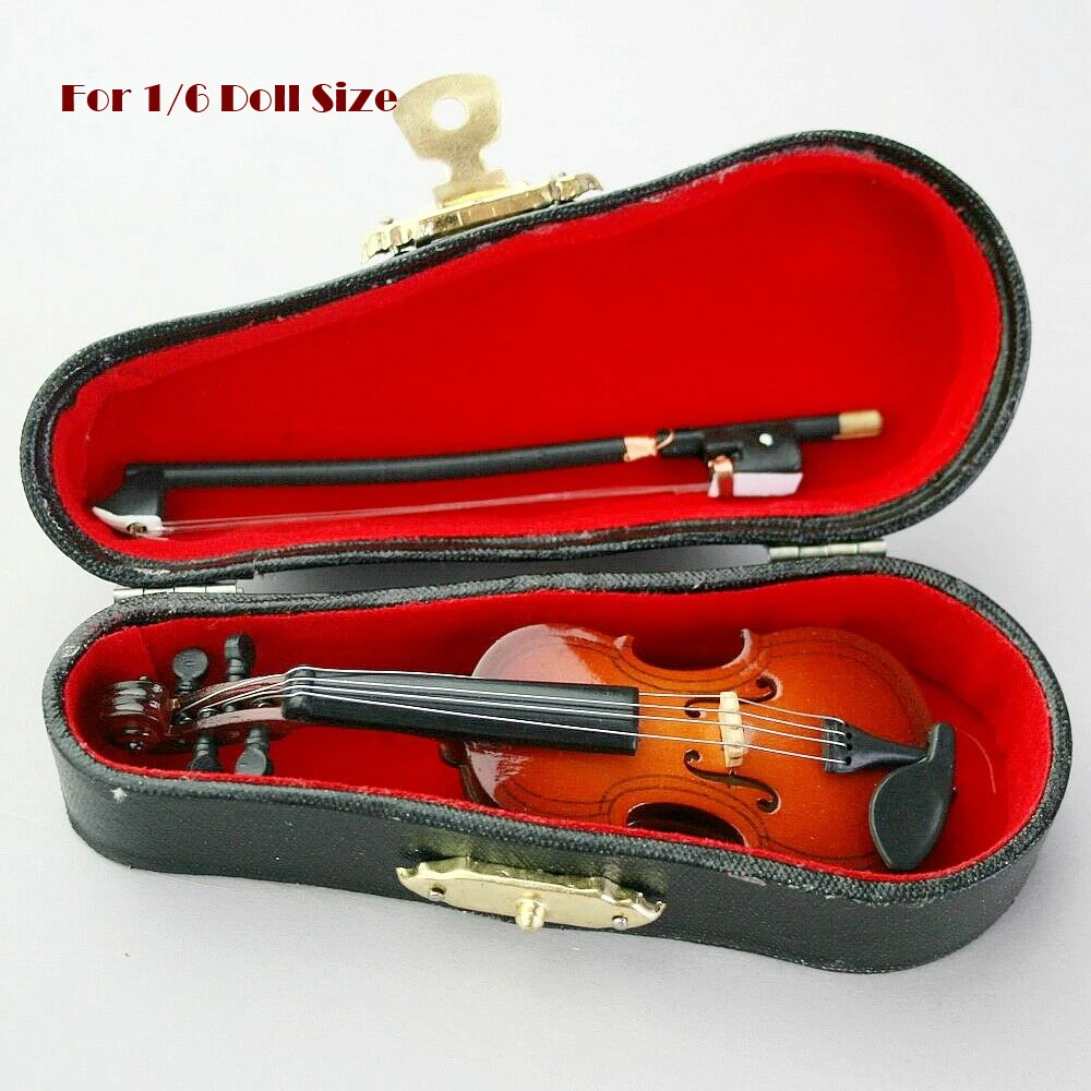 [Wamami] Мини деревянная скрипка 1/4 MSD 1/6 1/3 SD DZ SD17 DZ70 дядюшка BJD Dollfie аксессуары не для