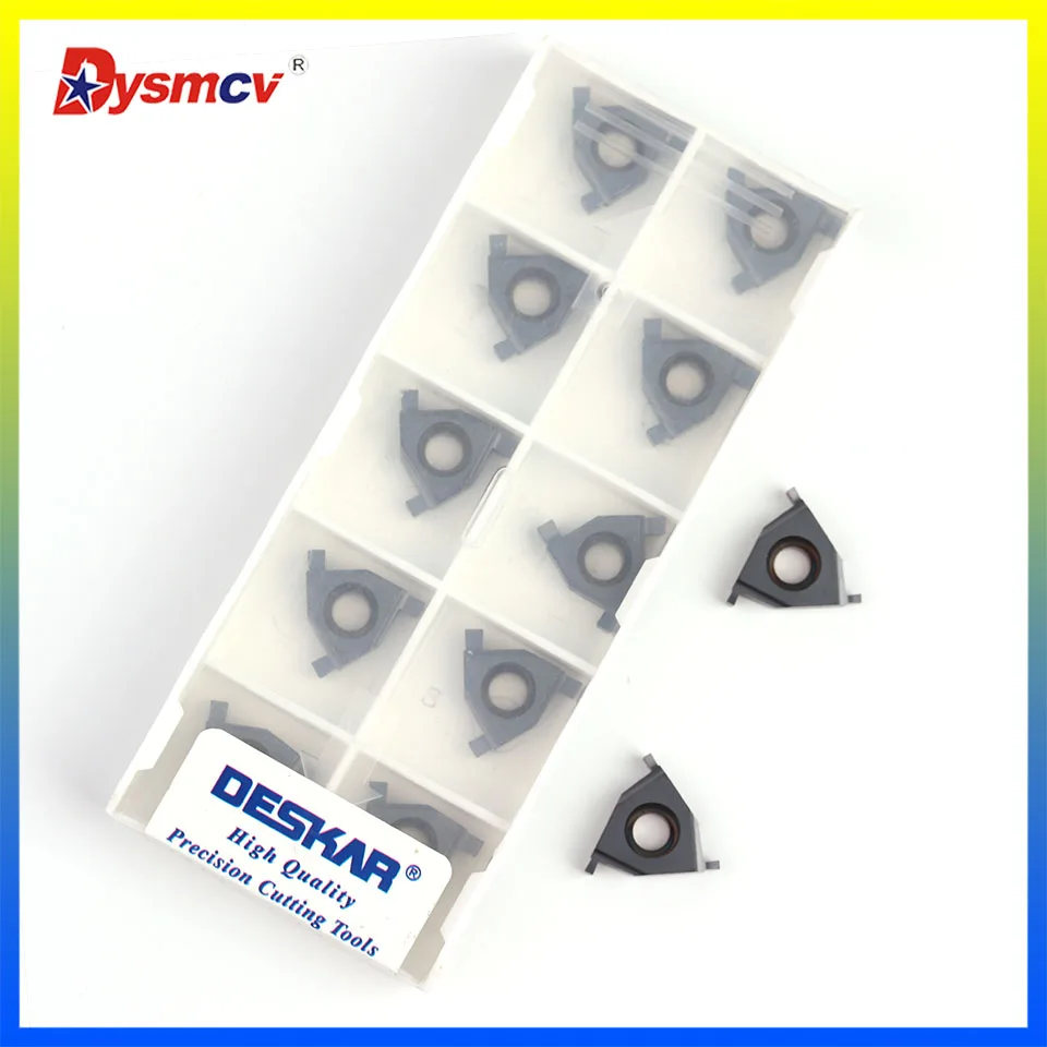 

DESKAR 16ER /IL 16IR/EL 0.8 0.9 1.0 1.1 1.2 1.3 1.4 1.5 1.6 1.7 1.8 1.9 LDA Grooving Carbide Inserts Shallow Groove Tool