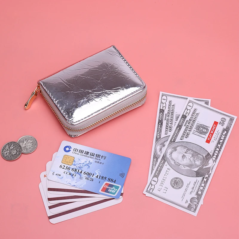 

HOT Women Wallets Small Fashion PU Leather Purse Ladies Card Coins Bags Students Female Purse Money Zipper Short Wallet