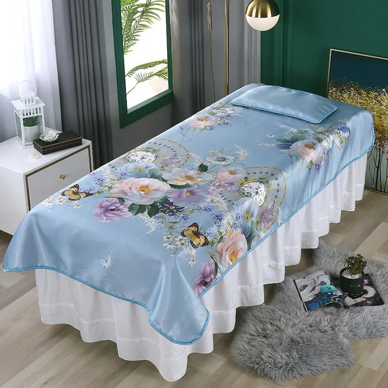 Новый китайский стиль с отверстиями специальный ледяной Шелковый коврик для