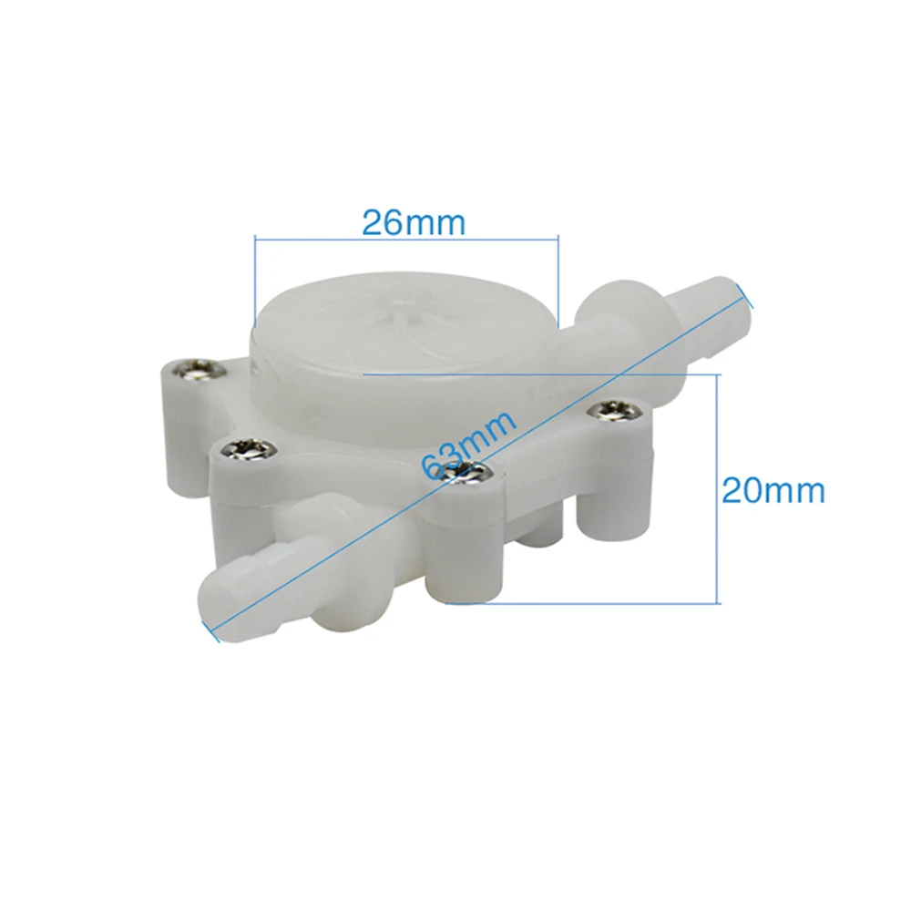 Датчик расхода воды с низким потреблением Флюоресцентный конец шланга 6 мм 1%