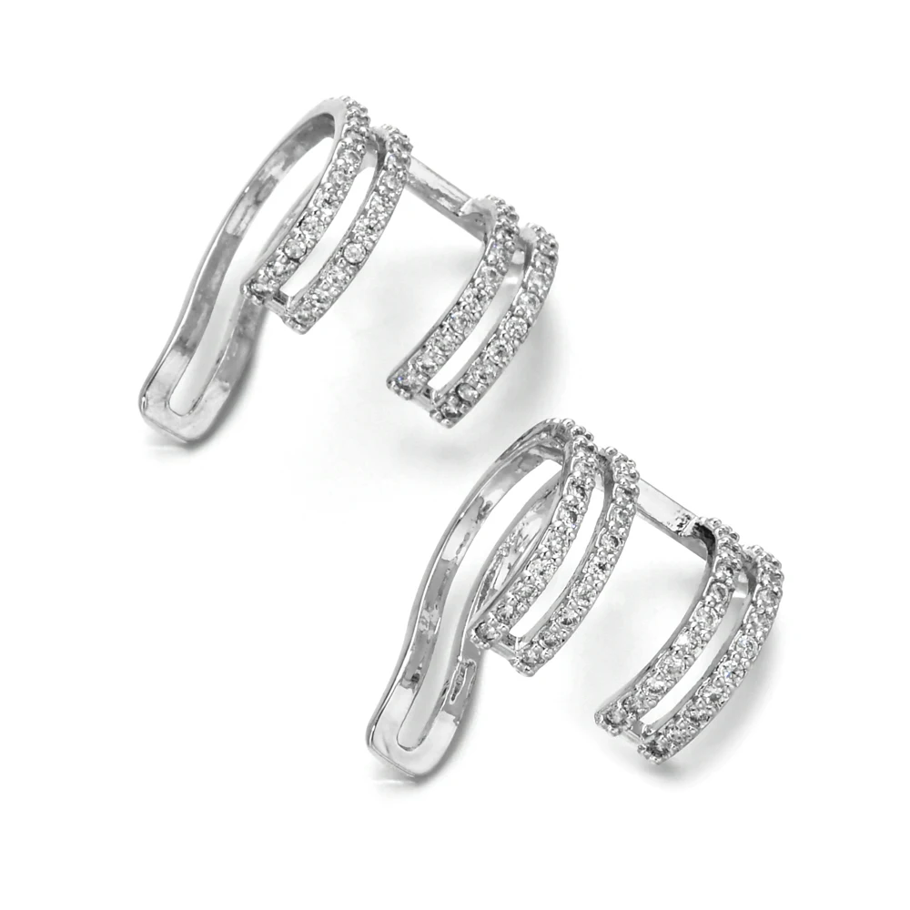 Корейские модные темпераментные клипсы для ушей микроберта женщин/девушек