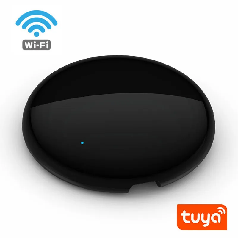 

Пульт дистанционного управления Tuya Black WiFi для кондиционера, универсальный инфракрасный пульт дистанционного управления для умного дома, дл...