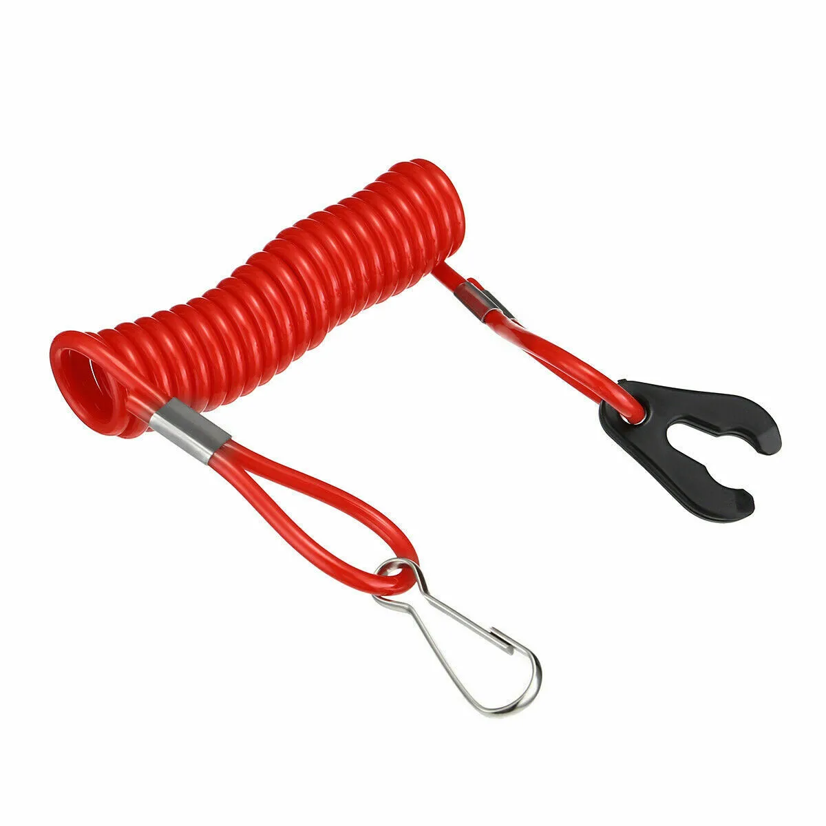 

Boat Kill Stop Switch For Outboard Engine Motor Universal With Safety Tether Lanyard Durable