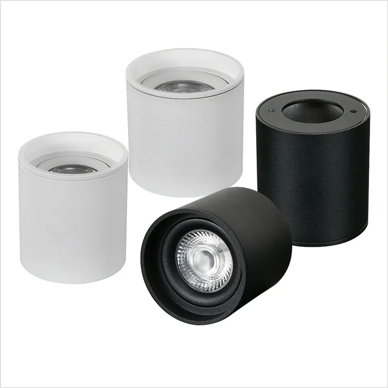 Светодиодный светильник с регулируемой яркостью 110V 220V прожектор 24 ° потолка 7 Вт