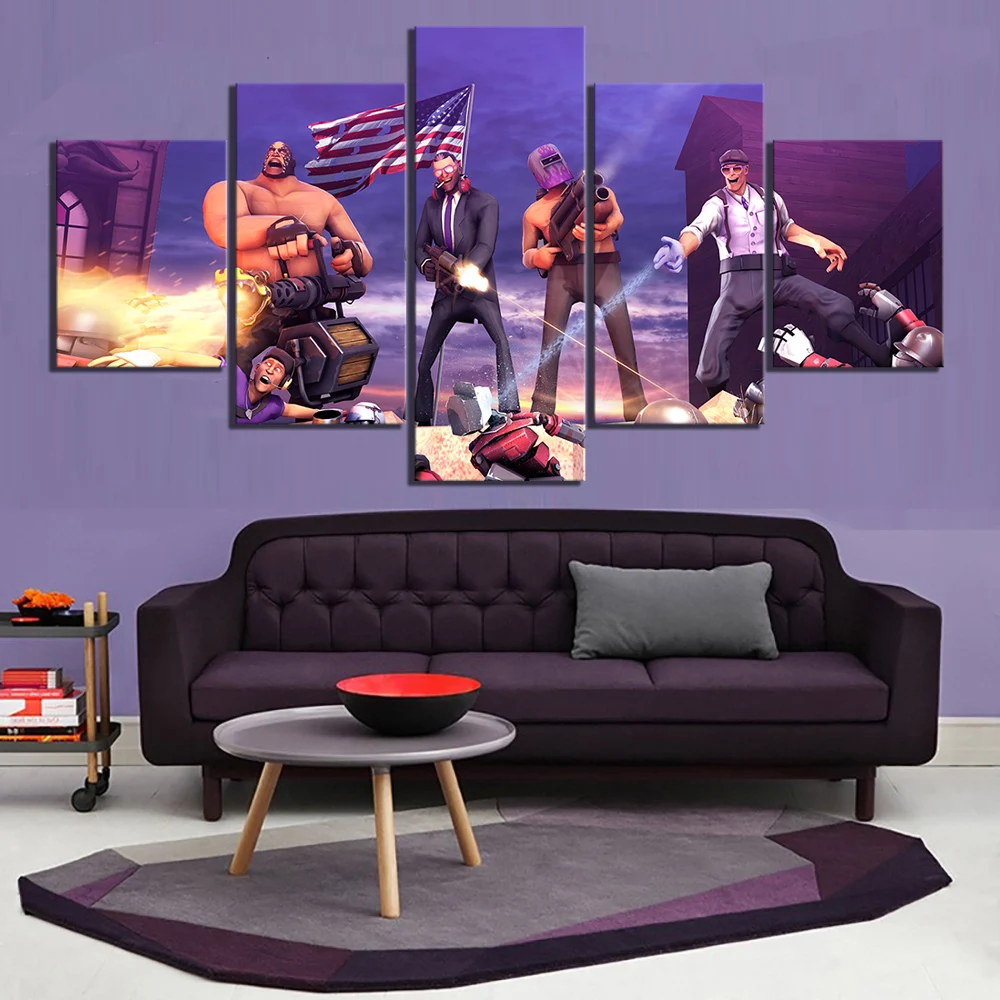 5 шт. HD мультфильм картина игры Художественная печать Сэйнтс ряд 4 постера видео