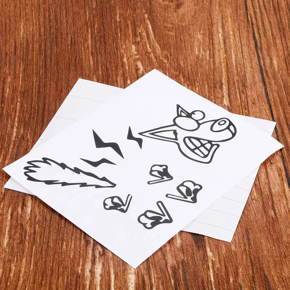 Стикеры на стену с электрошоком Мультяшные для дома спальни детской гостиной