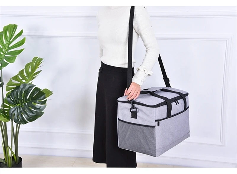 Водонепроницаемая сумка из ткани Оксфорд вместительный изоляционный мешок для