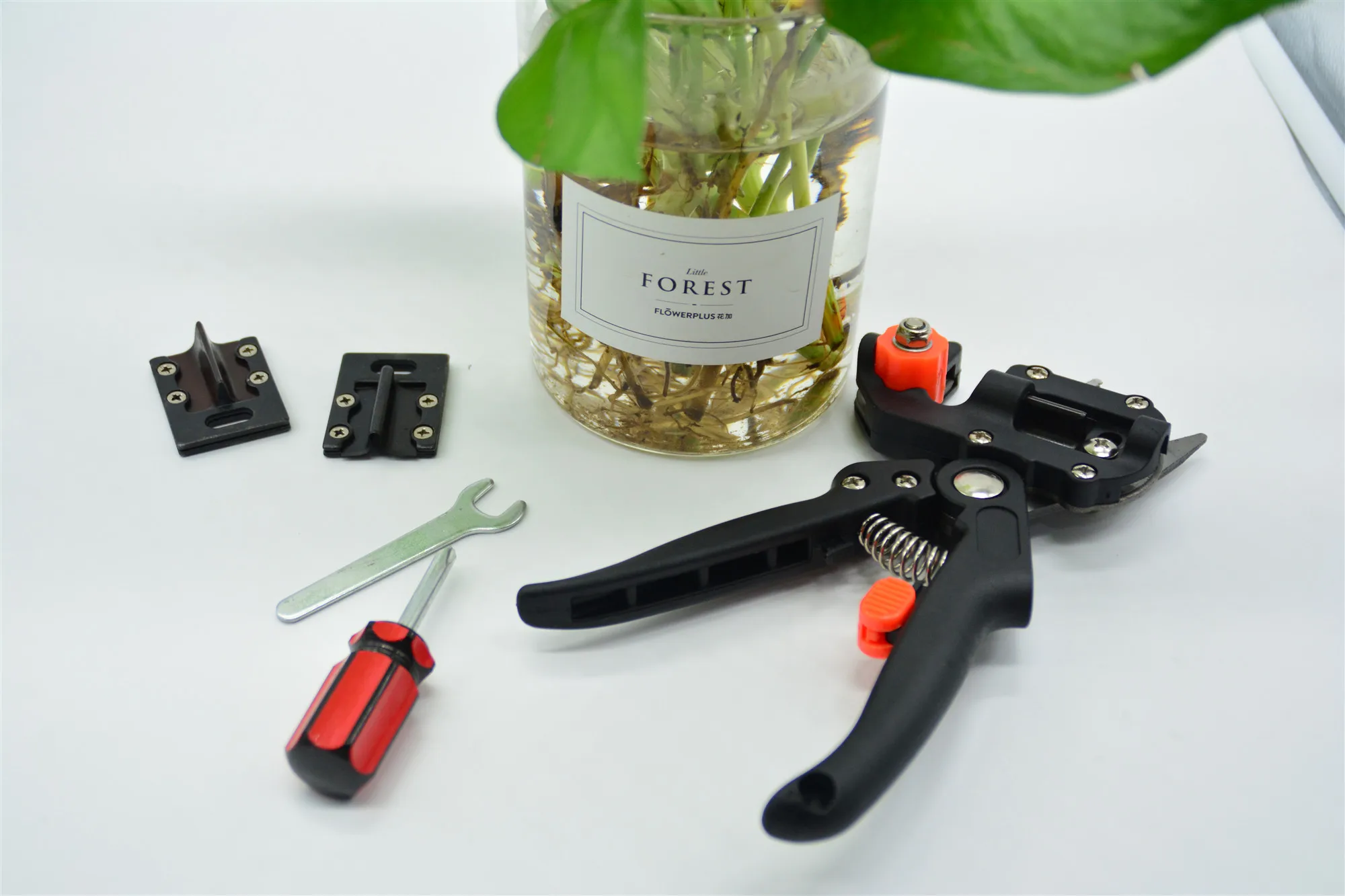 1 шт. черный нож для прививки многофункциональный прививания фруктовых деревьев