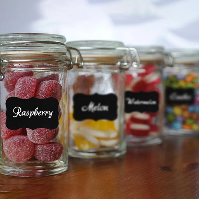 5 листов/Упаковка многоразовые наклейки для ёмкости из ПВХ | Дом и сад