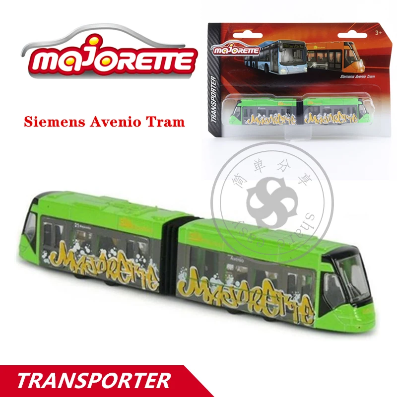 

Majorette 1/64 City Bus Series Siemens Avenio Tram Car Hot Pop Kids Toys Motor Vehicle Diecast Metal Model