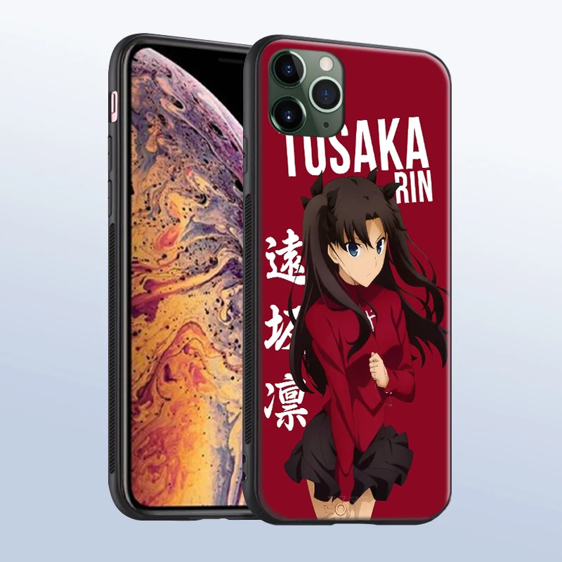 Чехол Tohsaka Rin для телефона с аниме чехол iPhone SE 6s 7 8 Plus X XR XS 11 Pro Max Samsung S Note 9 10 20 ultra |