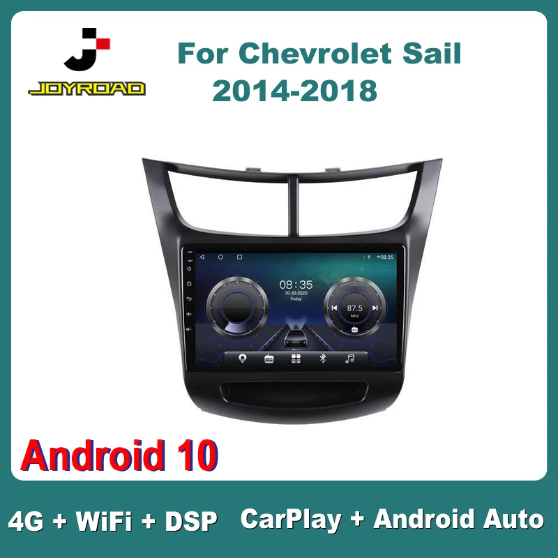 

9"For Chevrolet Sail 2014-2018 Android10 Carplay Auto 4G Sim WiFi DSP Car Radio Stereo Multimedia Video Player GPS 2Din AM FM